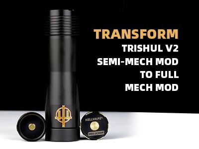 How to Transform Trishul V2 Semi-Mech Mod to Full Mech Mod